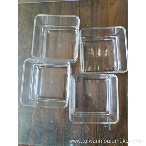 Organizer storage plastic box mold